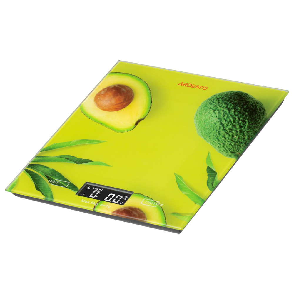 Весы кухонные Ardesto Avocado (SCK-893AVOCADO)