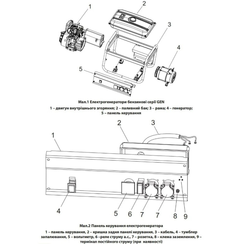 Генератор бензиновий Aruna GEN 3000
