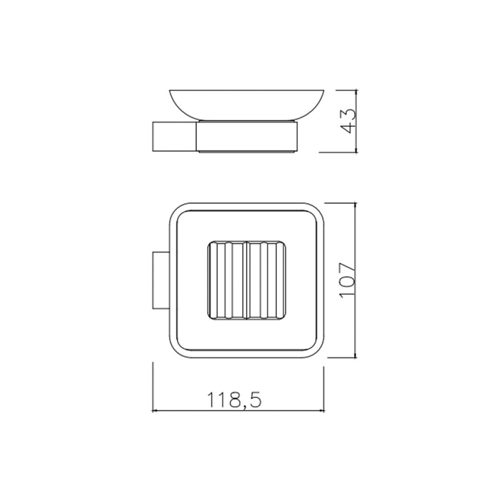 Мыльница ASIGNATURA Intense (65602800)