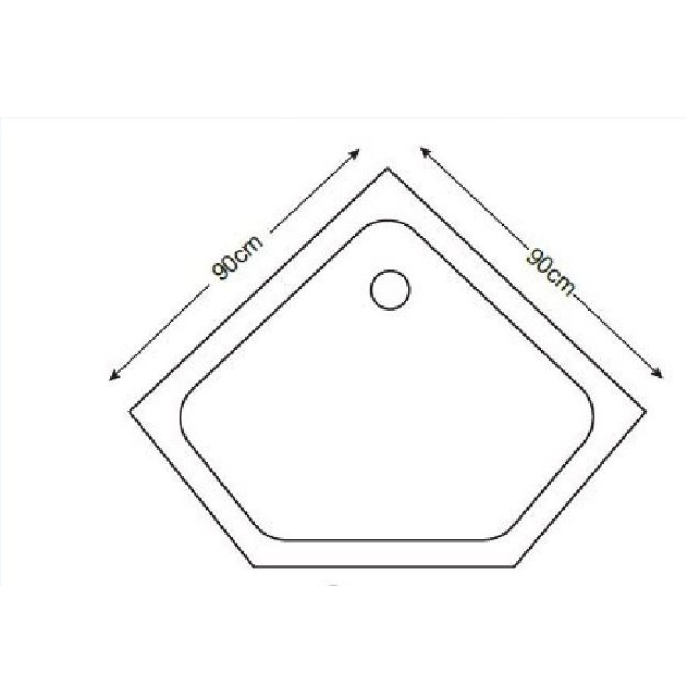 Душовий піддон ASIGNATURA Turia 39833005