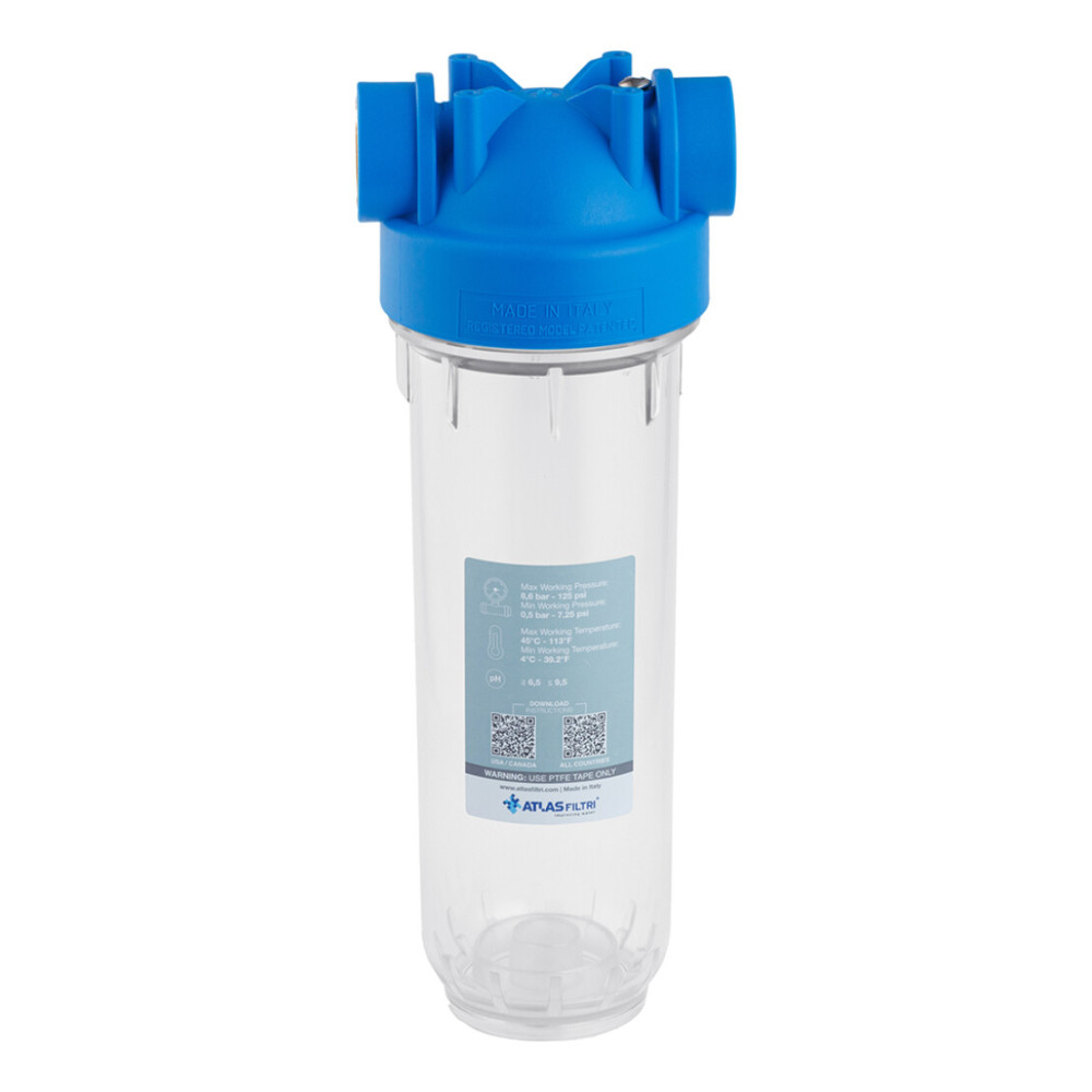 Фильтр-колба Atlas Filltri DP 10 Mono 1" OT TS Complete Housing RA1380701 (CV029893)