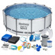 Басейн каркасний 17 в 1 Bestway 56595 Steel Pro Max 427 см (5902854514854)