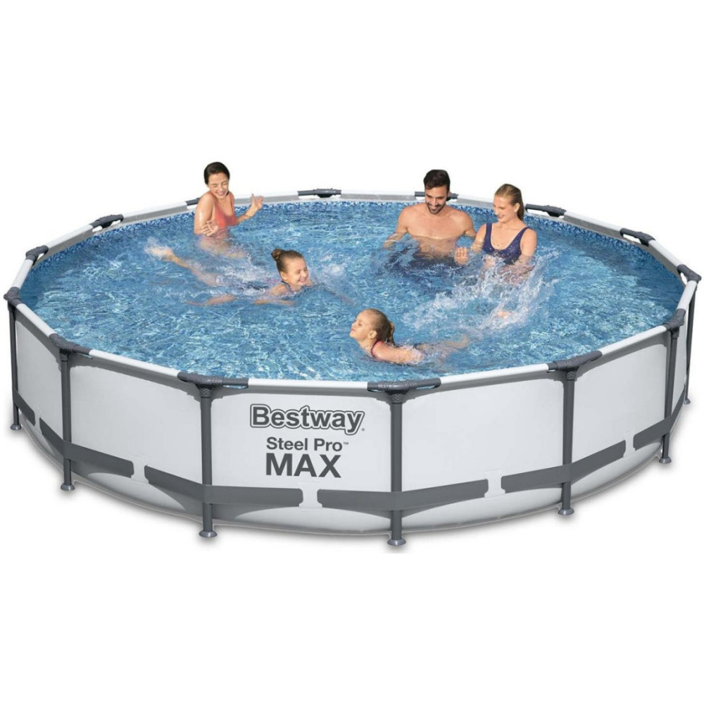Басейн каркасний 17 в 1 Bestway 56595 Steel Pro Max 427 см (5902854514854)