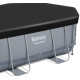 Басейн каркасний овальний 18 в 1 Bestway 56448 Power Steel 488 x 305 см (5908220476252)