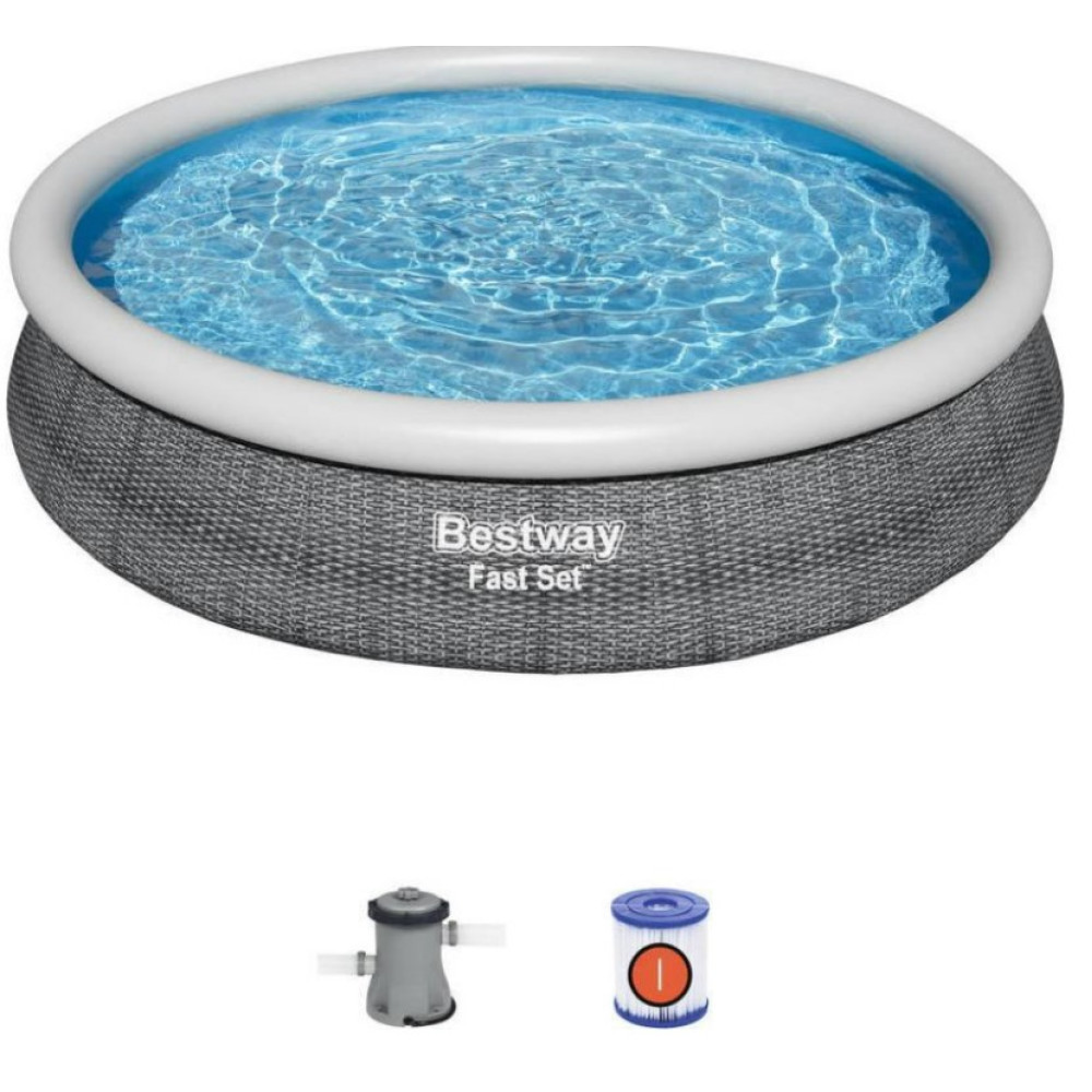 Басейн надувний Bestway 57445 366 x 76 см (6941607309520)