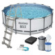Басейн каркасний 11 в 1 Bestway 56438 Steel Pro Max 457 см (6941607328132)