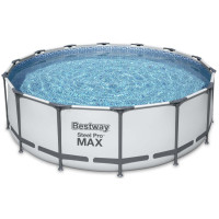 Каркасный бассейн 11 в 1 Bestway 56438 Steel Pro Max 457 см (6941607328132)
