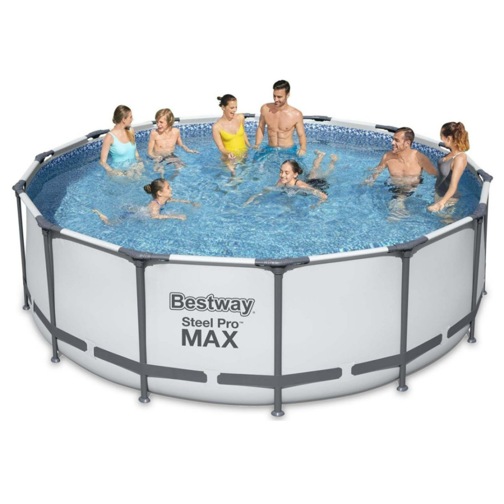 Басейн каркасний 11 в 1 Bestway 56438 Steel Pro Max 457 см (6941607328132)