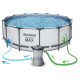 Басейн каркасний 11 в 1 Bestway 56438 Steel Pro Max 457 см (6941607328132)