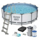 Басейн каркасний 12 в 1 Bestway 5612X Steel Pro Max 427 см (6942138983258)