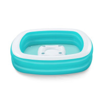 Бассейн надувной Bestway 54446 с плавающим столом Sippin' Summer 218 x 218 x 48 см (DM-54446)