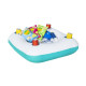 Басейн надувний Bestway 54446 з плаваючим столом Sippin' Summer 218 x 218 x 48 см (DM-54446)