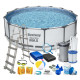 Басейн каркасний 19 в 1 Bestway 5612X 427 x 122 см (DM-5612X-17W1)