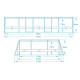 Басейн каркасний 10 в 1 Bestway 5614A 305 x 200 x 84 см (DM-5614A)