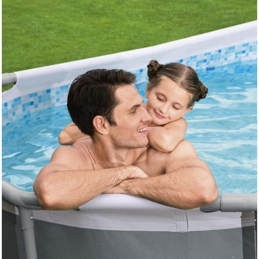 Басейн каркасний 10 в 1 Bestway 5614A 305 x 200 x 84 см (DM-5614A)
