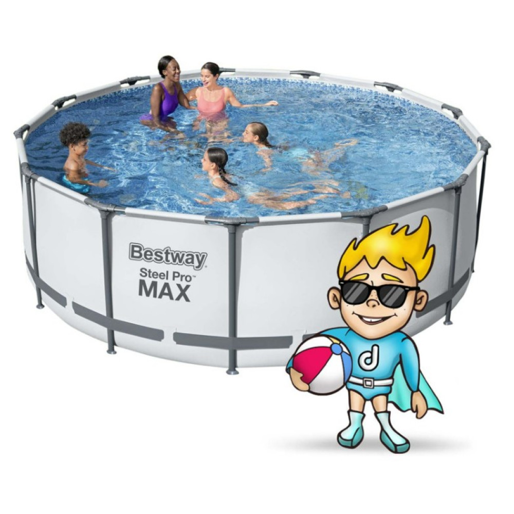 Басейн каркасний 18 в 1 Bestway 5618W 396 x 122 см (DM-5618W-17W1)