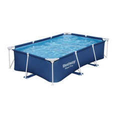 Басейн каркасний прямокутний 15 в 1 Bestway 56403N 259 x 170 x 61 см (DM-56403N-15W1)