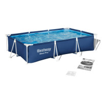 Бассейн каркасный прямоугольный 5 в 1 Bestway 56404N 300 x 201 x 66 см (DM-56404N)