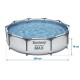 Басейн каркасний 17 в 1 Bestway 56406 305 x 76 см (DM-56406-15W1)
