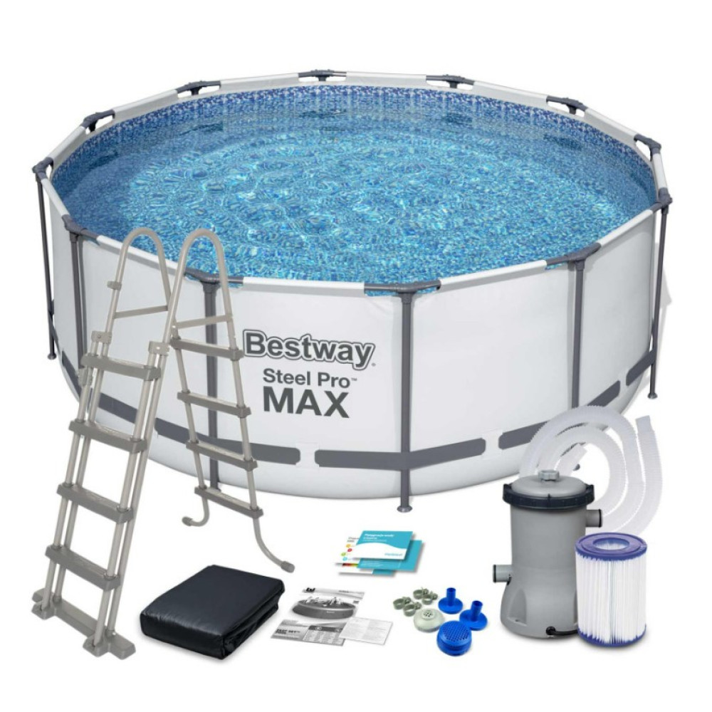 Басейн каркасний 6 в 1 Bestway 56420 366 x 122 см (DM-56420)
