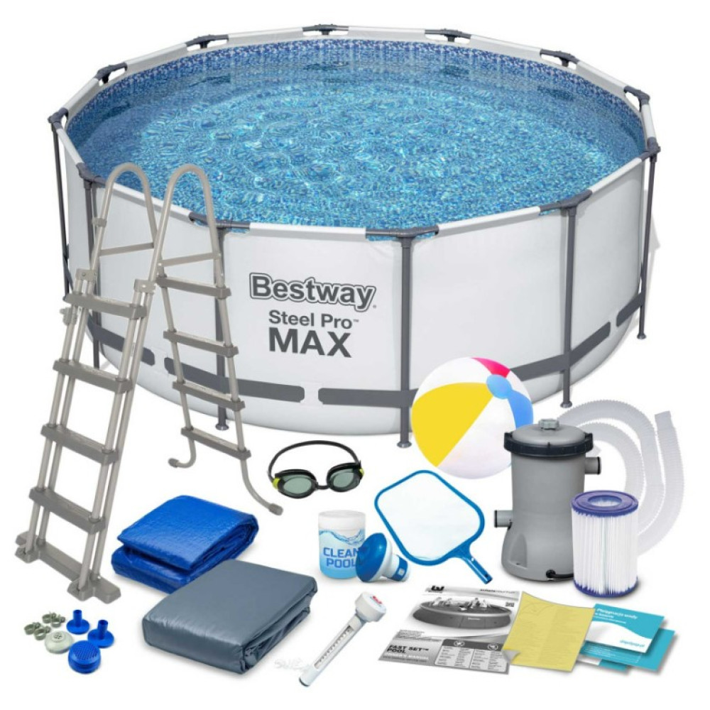 Басейн каркасний 18 в 1 Bestway 56420 366 x 122 см (DM-56420-17W1B)