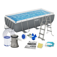 Бассейн каркасный прямоугольный 11 в 1 Bestway 56441 404 x 201 x 100 см (DM-56441-BESTWAY)