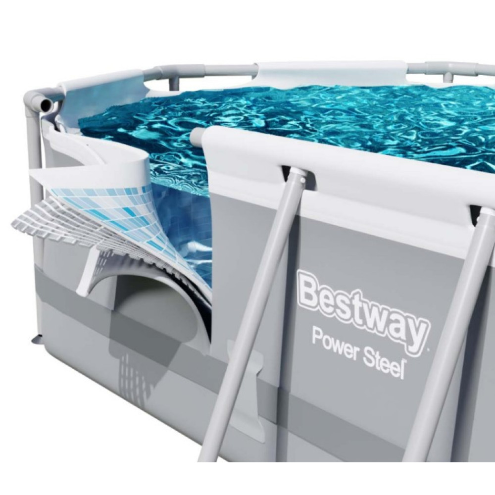 Басейн каркасний овальний 18 в 1 Bestway 56448 488 x 305 x 107 см (DM-56448-17W1)