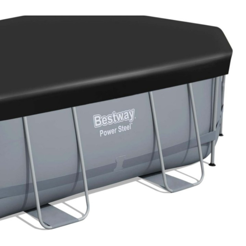 Басейн каркасний овальний 18 в 1 Bestway 56448 488 x 305 x 107 см (DM-56448-17W1)