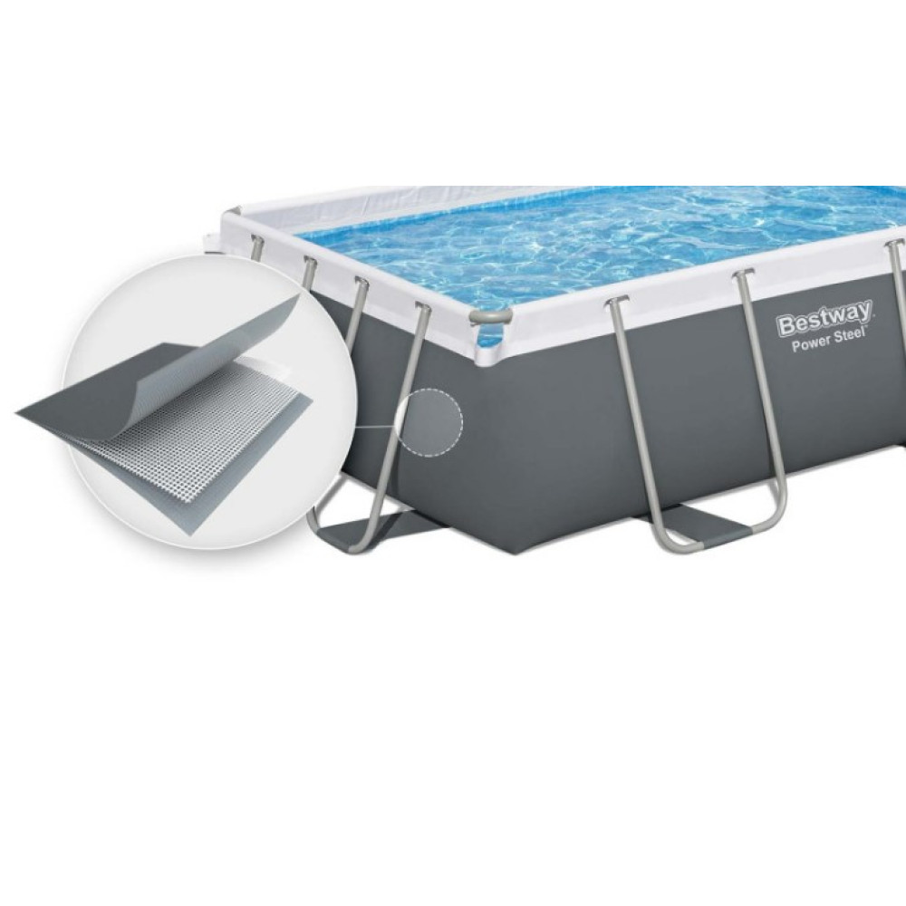 Басейн каркасний прямокутний 16 в 1 Bestway 56629N 282 x 196 x 84 см (DM-56629N-15W1)