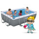 Басейн каркасний прямокутний 16 в 1 Bestway 56629N 282 x 196 x 84 см (DM-56629N-15W1)