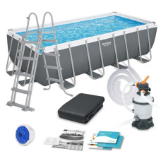 Басейн каркасний прямокутний 11 в 1 Bestway 56671N 488 x 244 x 122 см (DM-56671N)