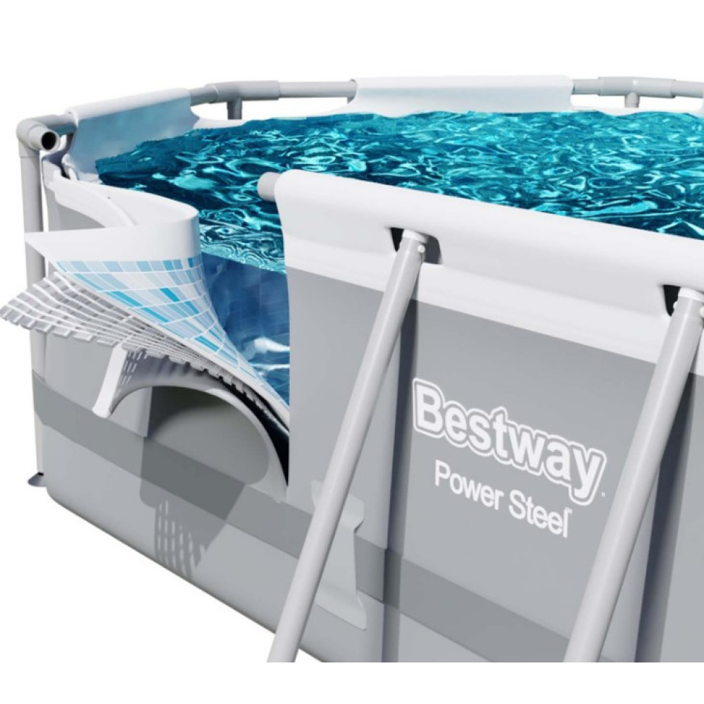 Басейн каркасний овальний 17 в 1 Bestway 56710 549 x 274 x 122 см (DM-56710-17W1)