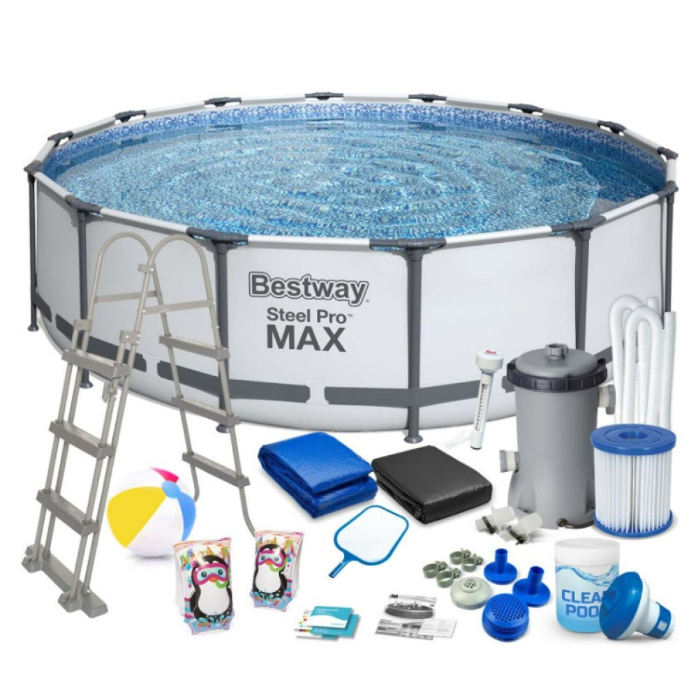 Басейн каркасний 19 в 1 Bestway 56950 427 x 107 см (DM-56950-17W1)