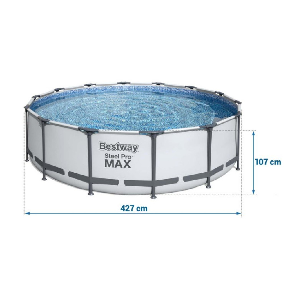 Басейн каркасний 19 в 1 Bestway 56950 427 x 107 см (DM-56950-17W1)