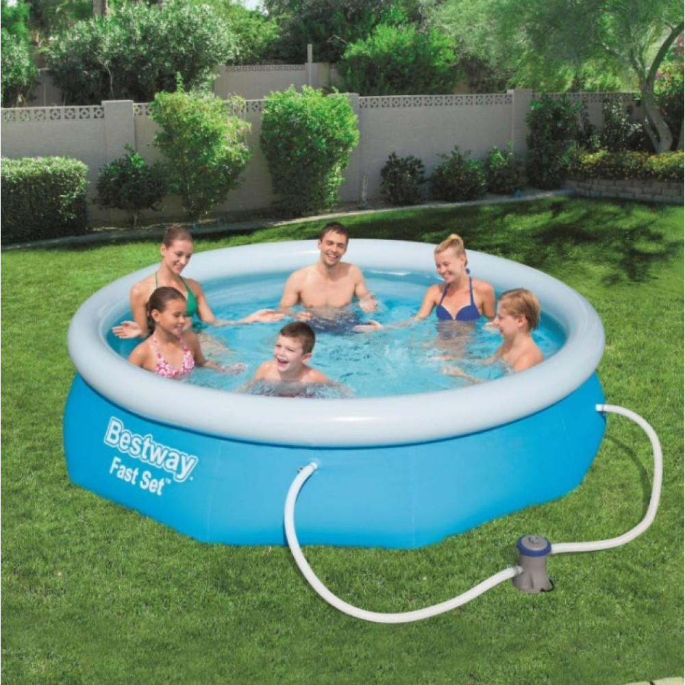 Басейн надувний Bestway 57270 з фланцем 300 х 76 см (DM-57270)