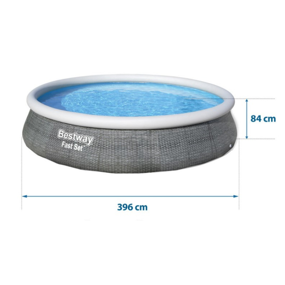 Басейн надувний 9 в 1 Bestway 57376 396 x 84 см (DM-57376)