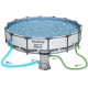 Басейн каркасний 9 в 1 Bestway 56595 Steel Pro Max 427 см (M-9329315)