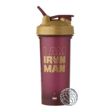 Шейкер спортивный (бутылка) BlenderBottle Classic Loop PRO 28oz/820ml Marvel Iron Man (600561) (Loop_PRO_28oz_Iron_Man)