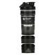 Шейкер спортивний BlenderBottle ProStak 22oz/650 мл з 2-ма контейнерами Black (PS 22oz Black/Black)