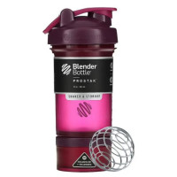 Шейкер спортивний BlenderBottle ProStak 22oz/650 мл з 2-ма контейнерами Plum (PS 22oz Plum)