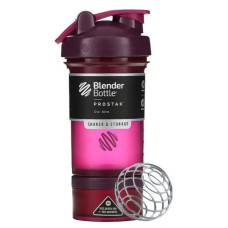 Шейкер спортивный BlenderBottle ProStak 22oz/650 мл с 2-мя контейнерами Plum (PS 22oz Plum)