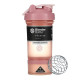 Шейкер спортивний BlenderBottle ProStak 22oz/650 мл з 2-ма контейнерами Rose_Pink (PS 22oz Rose_Pink)