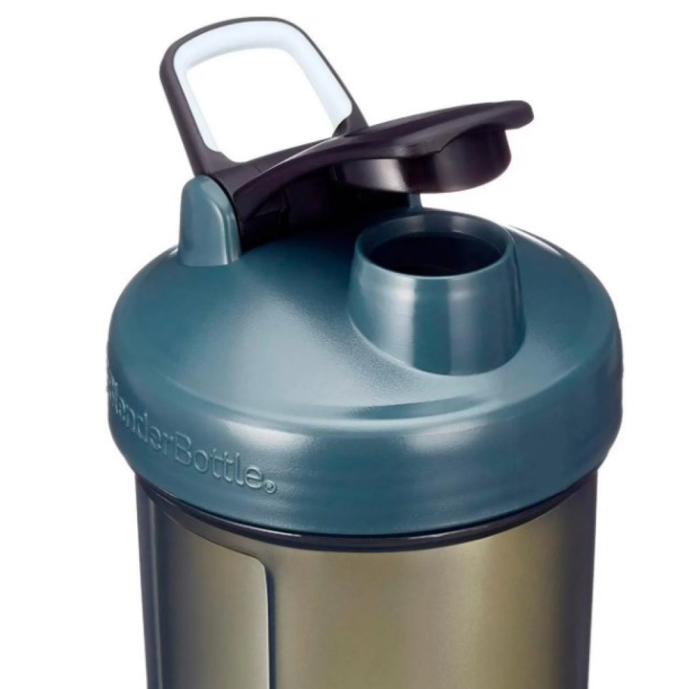 Шейкер спортивний BlenderBottle Pro45 1270 мл Grey/White (Pro45_Grey/White)