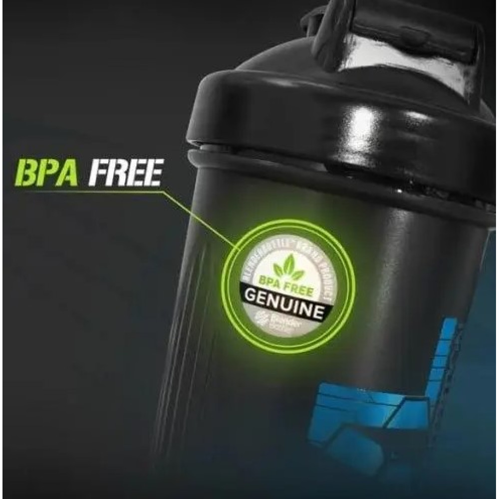 Шейкер спортивный BlenderBottle SportMixer Flip 20oz/590 мл Cyan (Original) (SM 20oz Cyan)