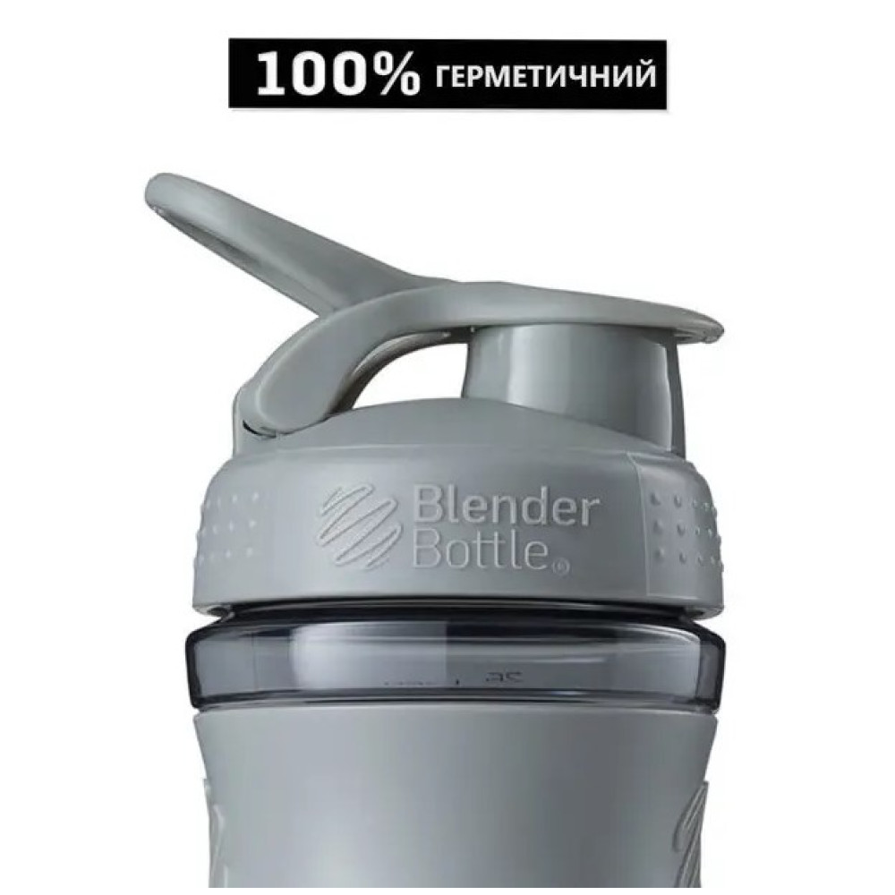Шейкер спортивный BlenderBottle SportMixer Flip 20oz/590 мл Cyan (Original) (SM 20oz Cyan)
