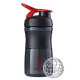Шейкер спортивний BlenderBottle SportMixer Flip 20oz/590 мл Black/Red (SM 20oz Black/Red)