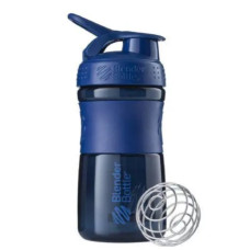 Шейкер спортивный BlenderBottle SportMixer Flip 20oz/590 мл Navy (SM 20oz Navy)