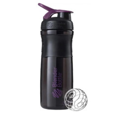 Шейкер спортивный BlenderBottle SportMixer Flip 28oz/820 мл Black/Plum (SM 28oz Black/Plum)