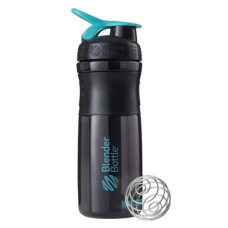 Шейкер спортивный BlenderBottle SportMixer Flip 28oz/820 мл Black/Teal (SM 28oz Black/Teal)