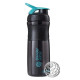 Шейкер спортивний BlenderBottle SportMixer Flip 28oz/820 мл Black/Teal (SM 28oz Black/Teal)